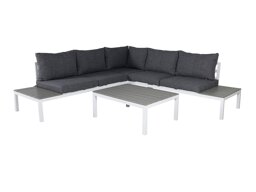 Градински комплект Dallas 2158 (Бял + Сив)