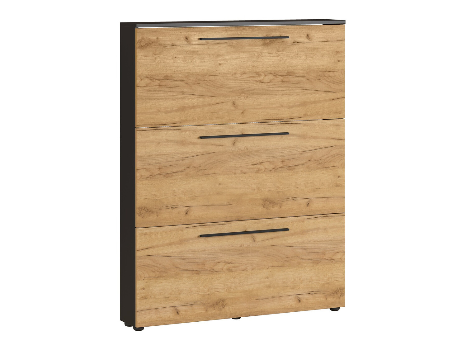 Шкаф за обувки Sacramento 350 (Navarra дъб + Garfitas)