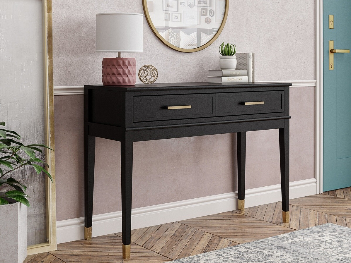 Конзолна маса CosmoLiving by Cosmopolitan Belromu 106 (Черен)