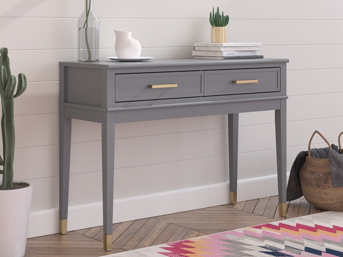 Конзолна маса CosmoLiving by Cosmopolitan Belromu 106 (Графит)