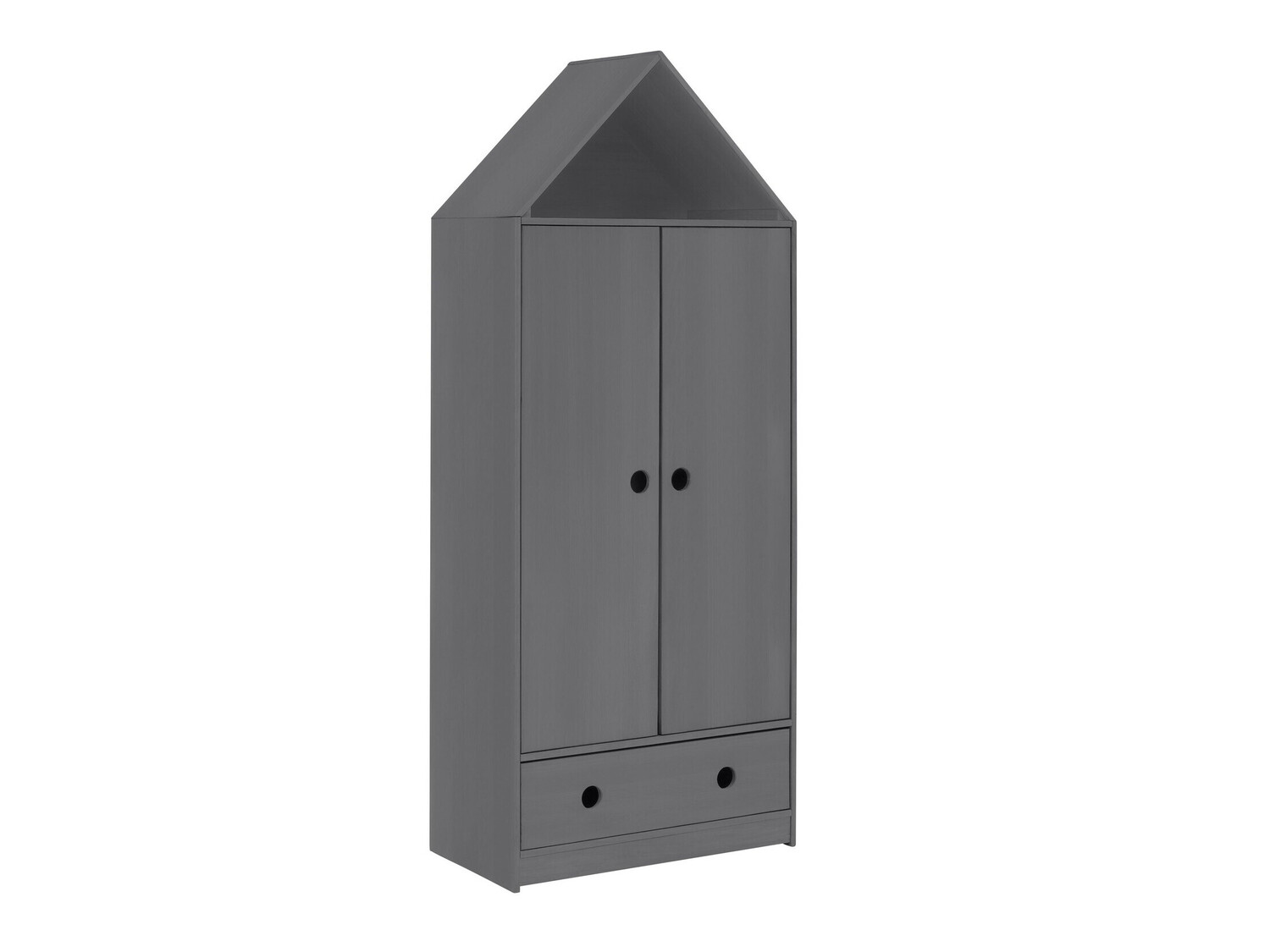 Гардероб Ruvfiva 119 (Сив)