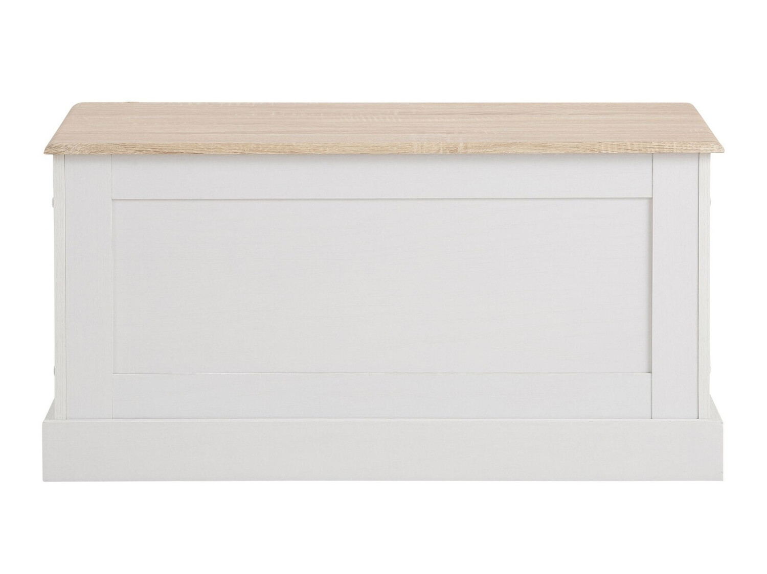 Кутия за съхранение Lirveri 104 (Бял + Светъл дъб)