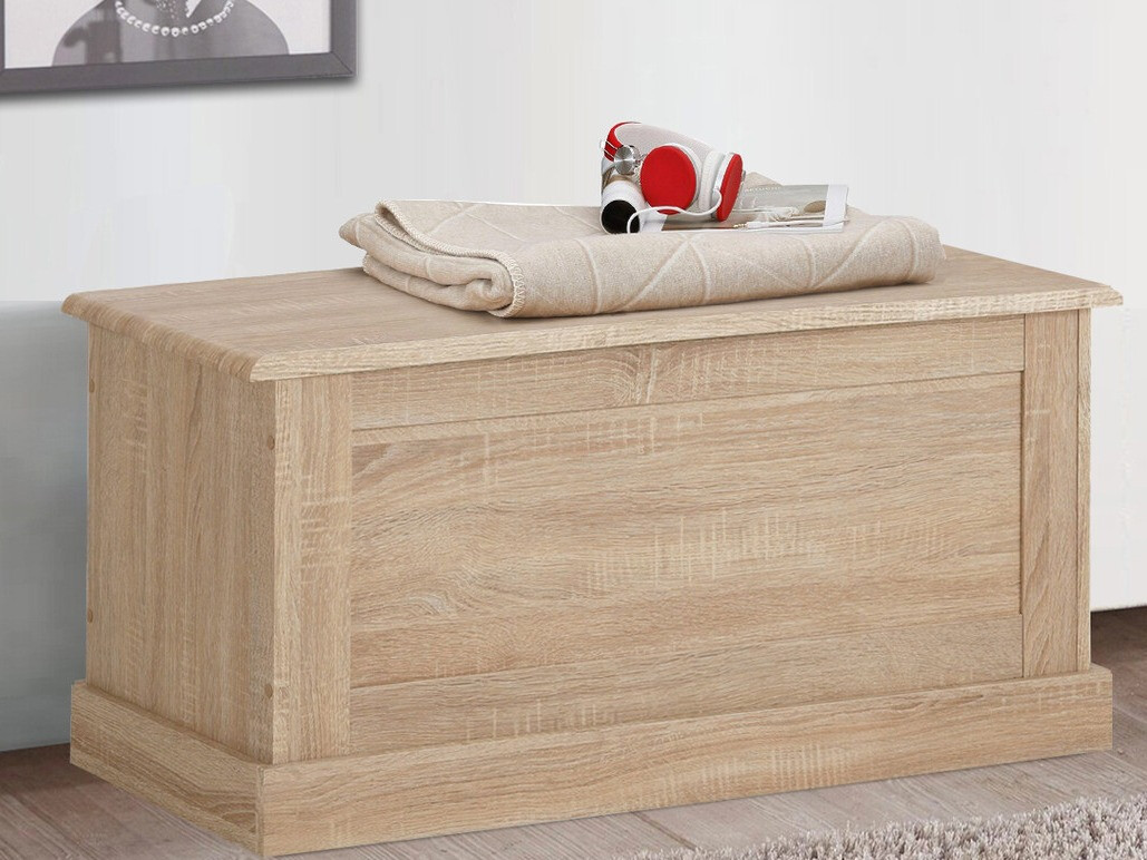 Кутия за съхранение Lirveri 104 (Светъл дъб)