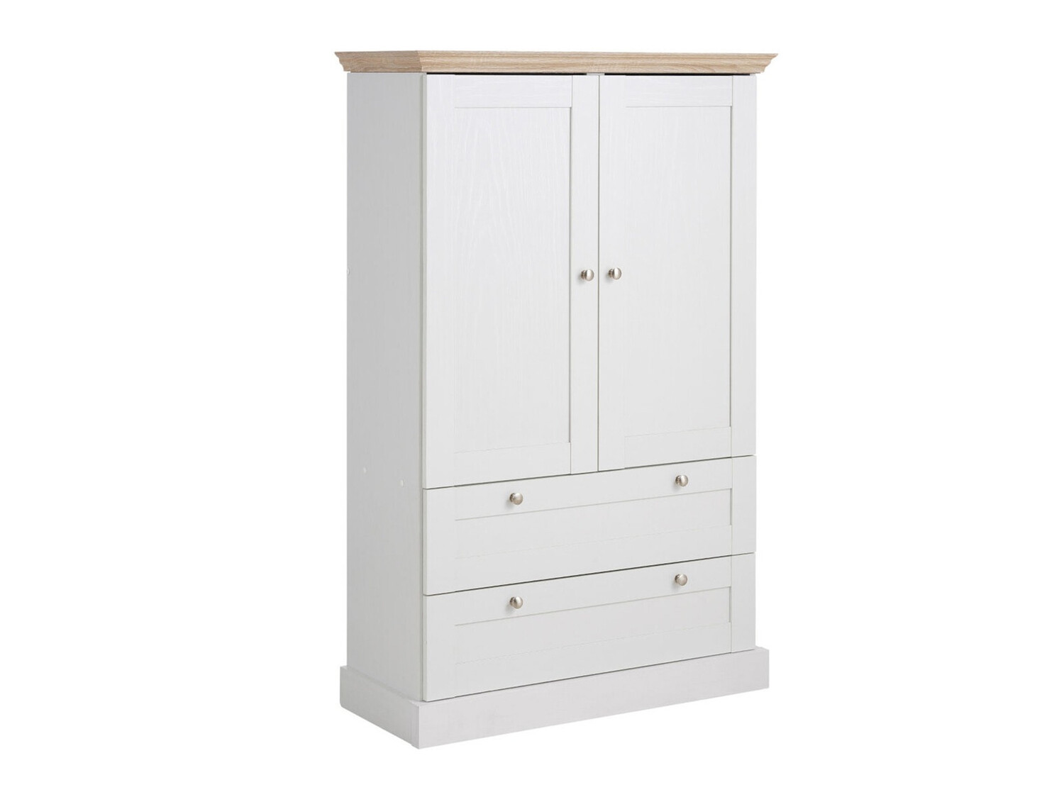 Скрин Lirveri 102 (Бял + Светъл дъб)