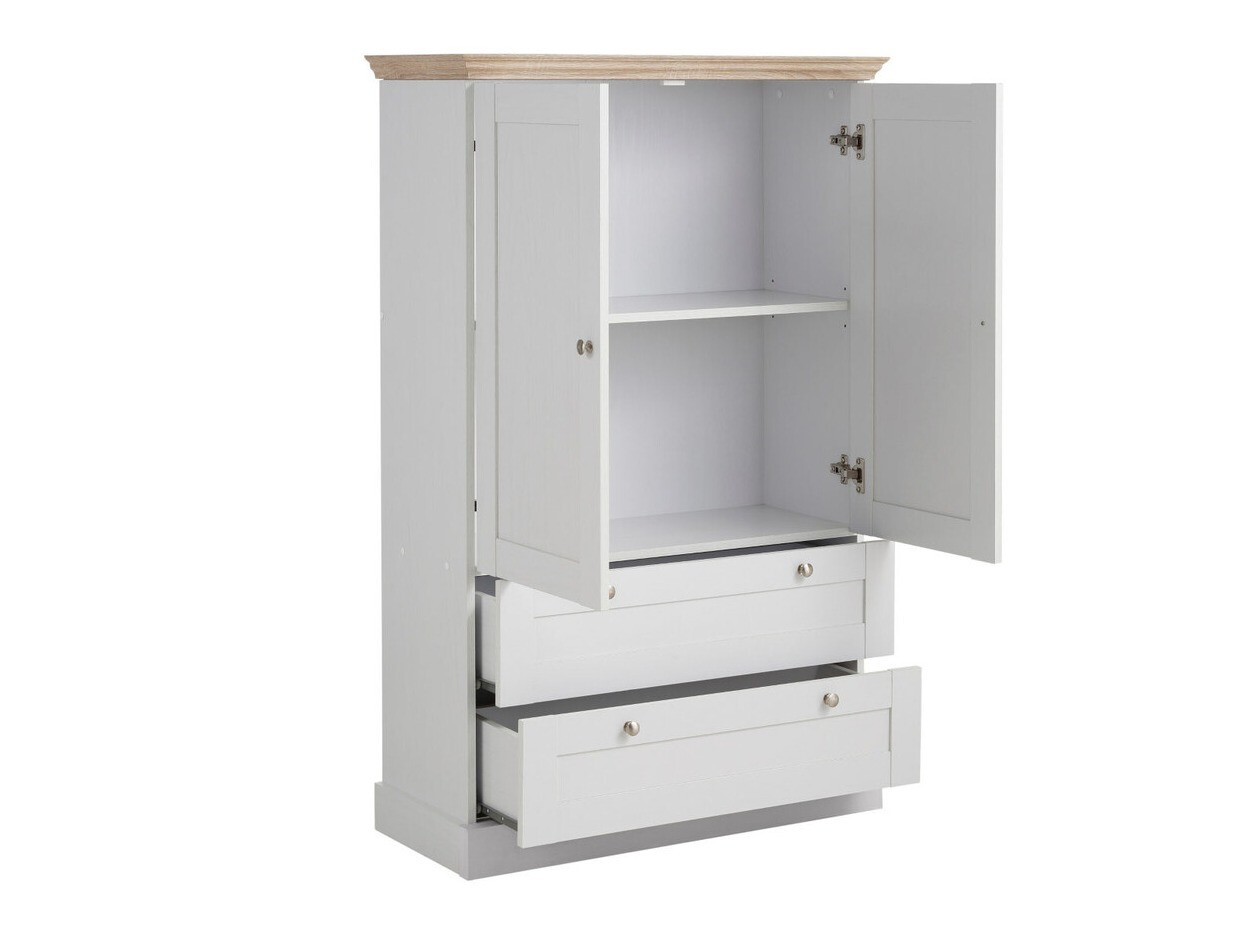 Скрин Lirveri 102 (Бял + Светъл дъб)