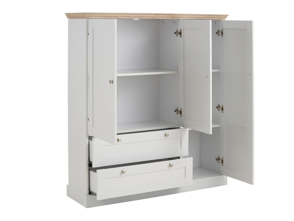 Скрин Lirveri 103 (Бял + Светъл дъб)