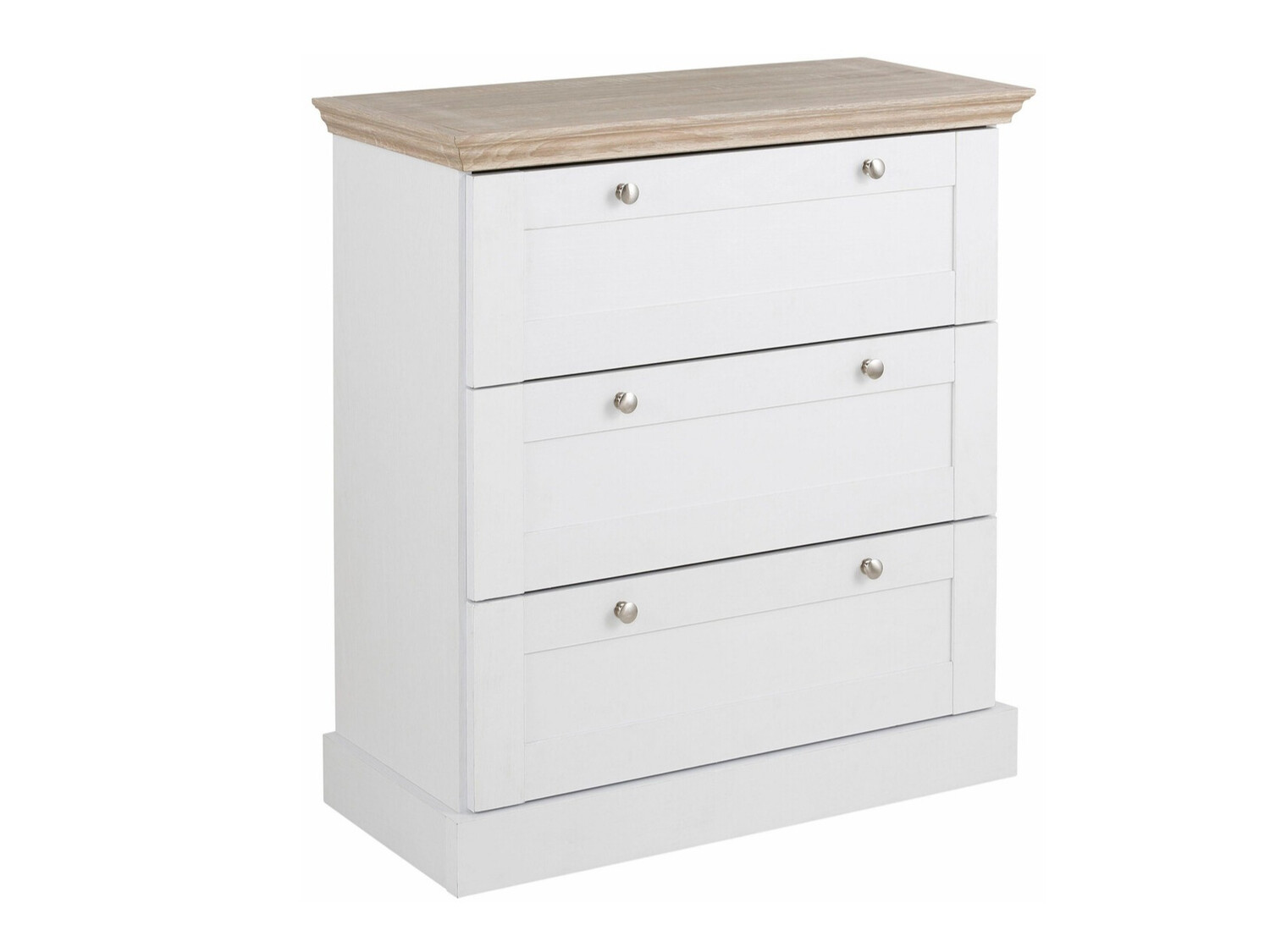 Скрин Lirveri 110 (Бял + Светъл дъб)