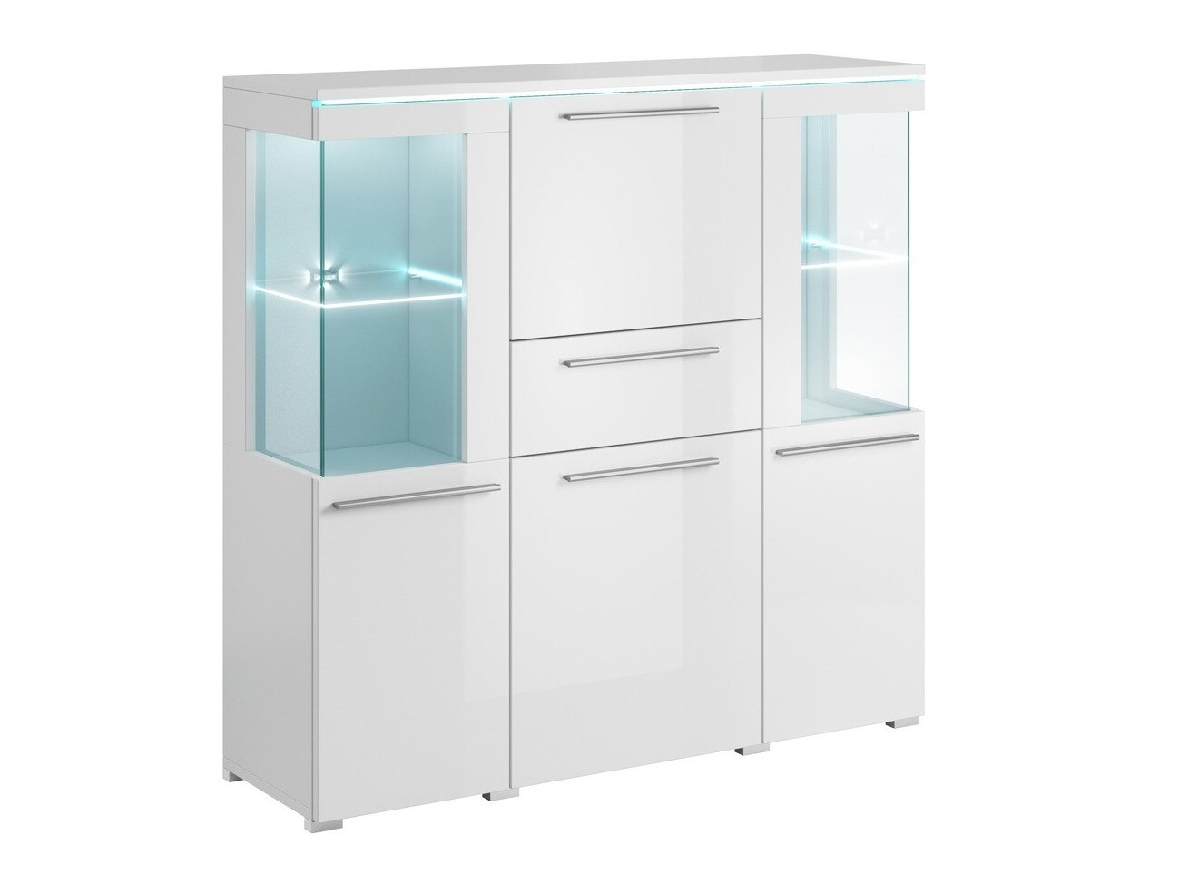 Скрин Torvire 115 (Бял + Бял гланц)