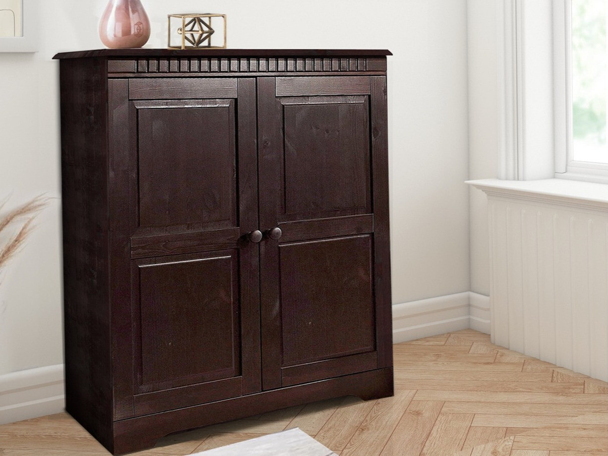 Шкаф Elbelba 107 (Тъмнокафяв)