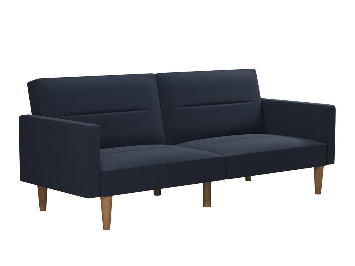 Разтегателен диван Tulsa 364 (Тъмно синьо)