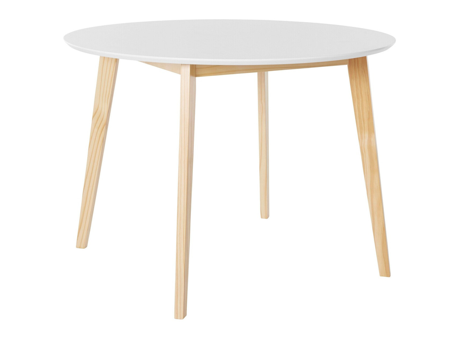 Маса Denton 585 (Бял + Светлокафяво)