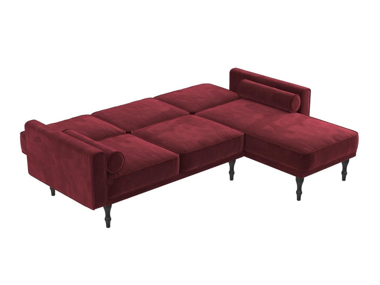 Ъглов диван Tulsa 110 (Bordeaux)