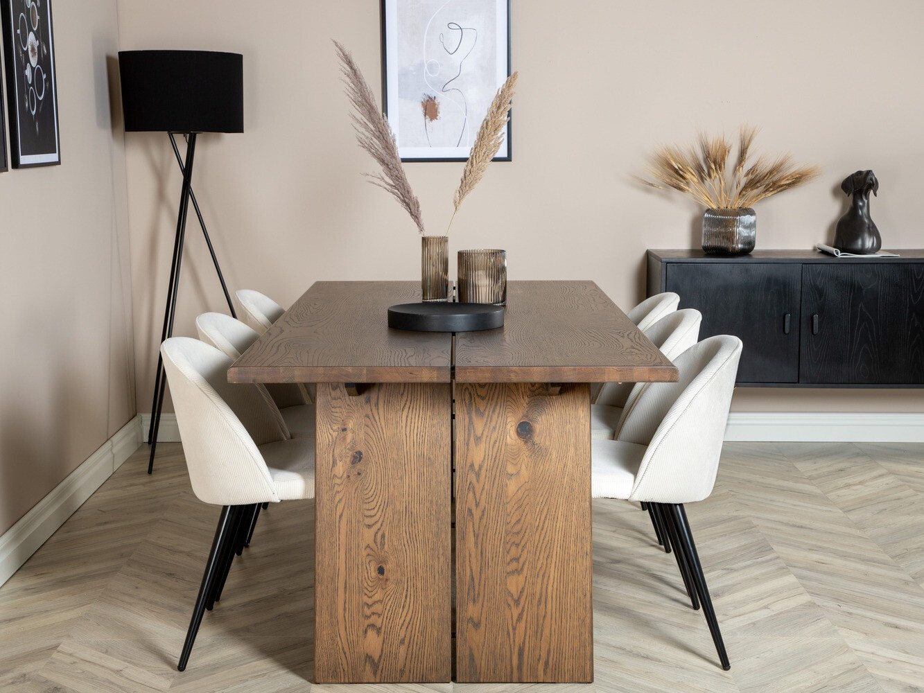 Маса и столове за трапезария Dallas 1838