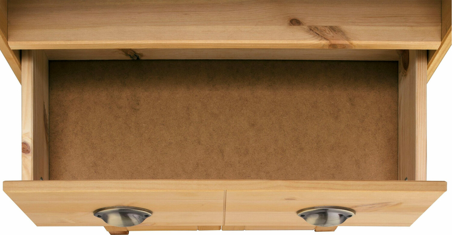 Стоящ шкаф за баня Serelbu 106 (Светлокафяво)