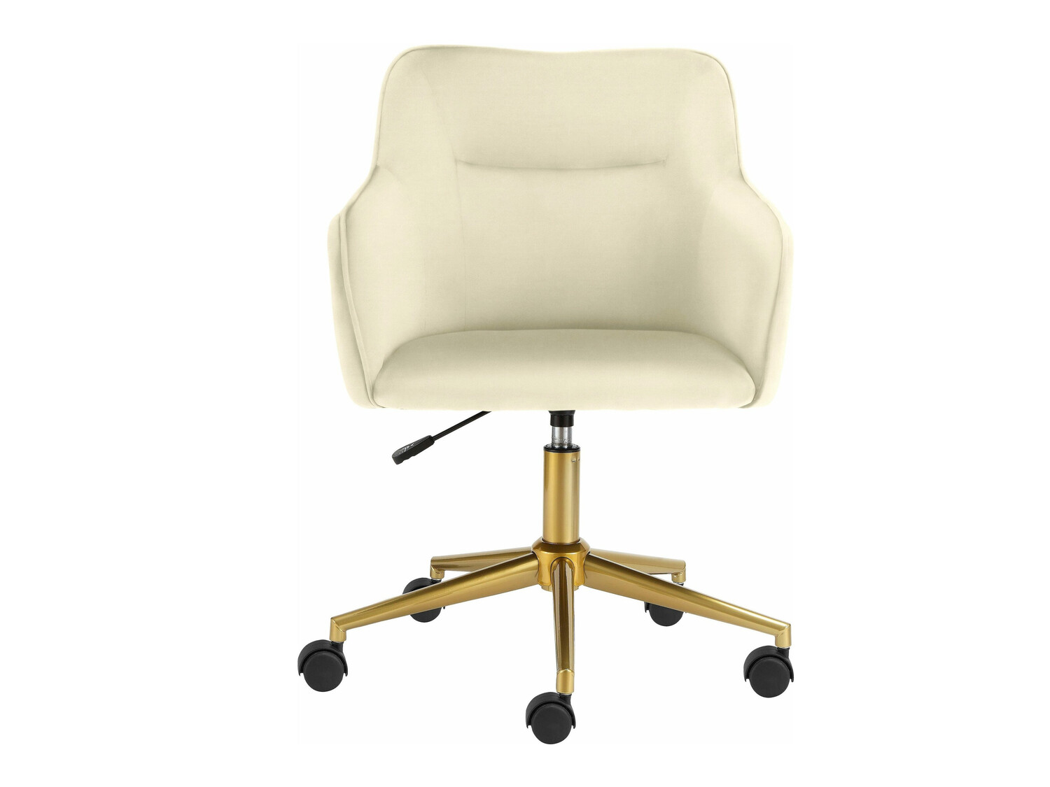 Офис стол Denton 470 (Бял + Златно)