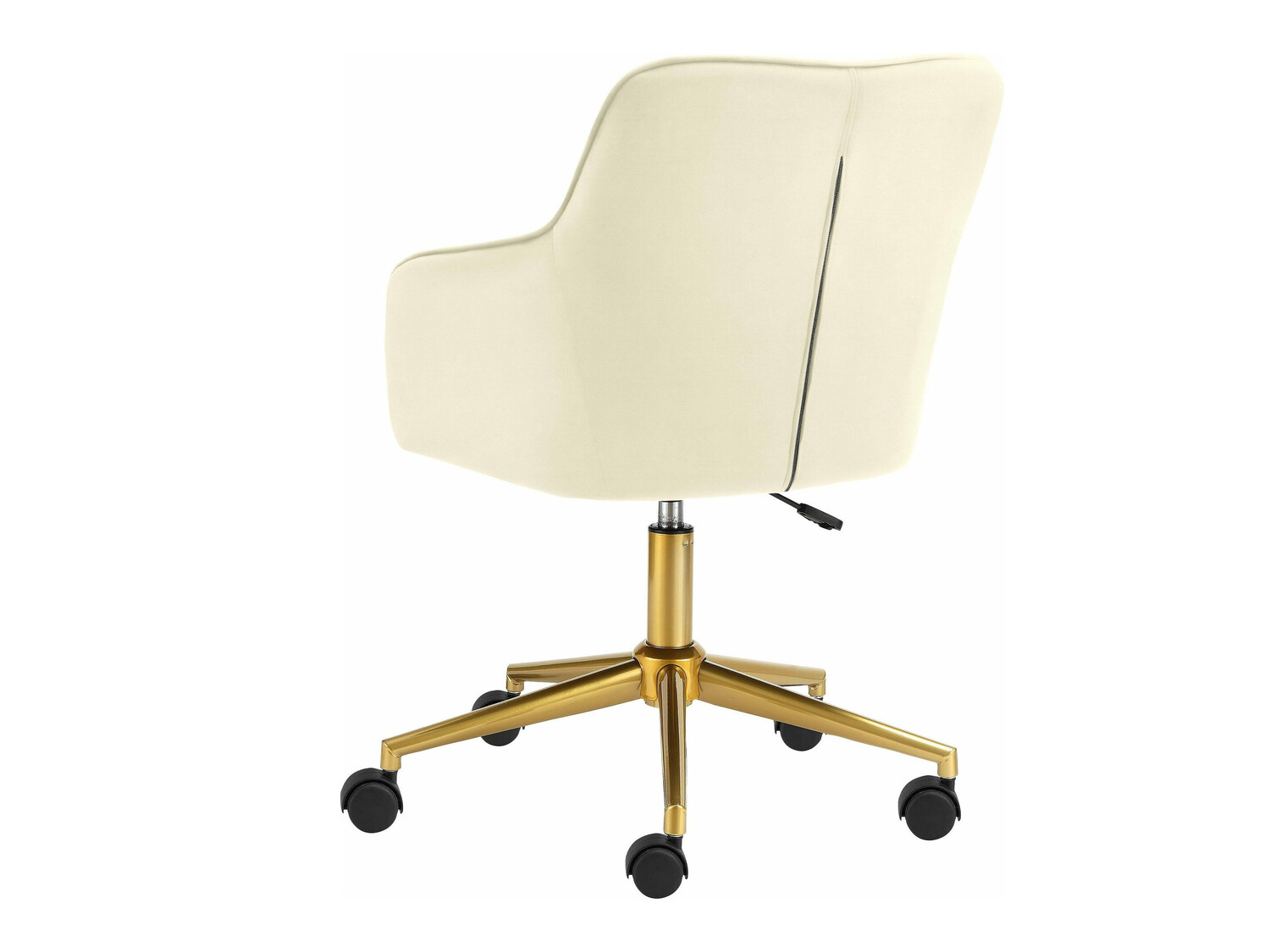 Офис стол Denton 470 (Бял + Златно)