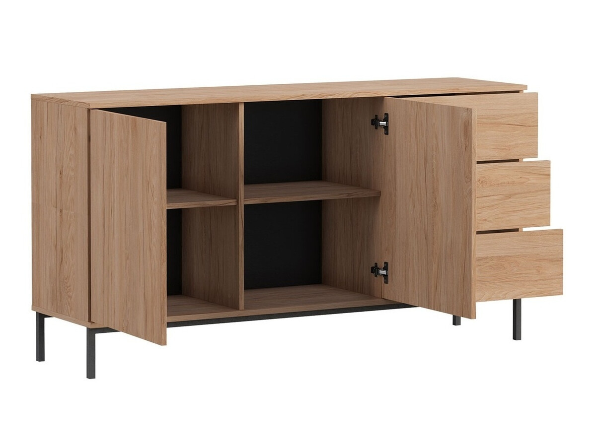 Комплект за хол Lomsore 107 (Ярък дърво)