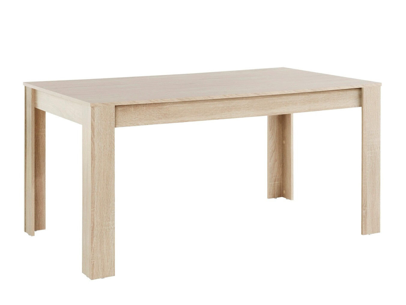 Маса и столове за трапезария Denton 598 (Черен + Сребро)