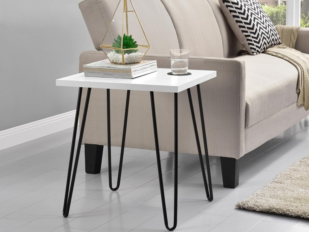 Помощна масичка Nutive 103 (Бял)