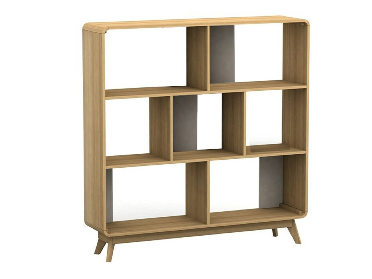 Комплект за хол Elbtena 113 (Дъб + Бял)