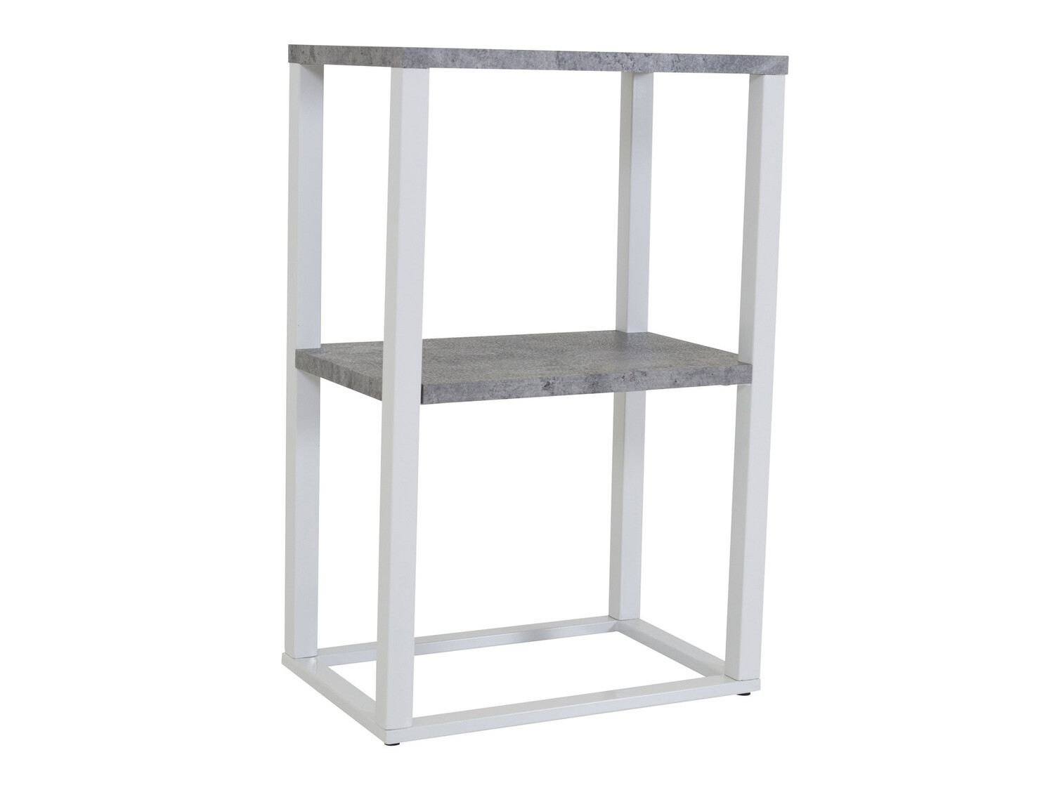 Помощна масичка Dallas 260 (Бетон + Бял)