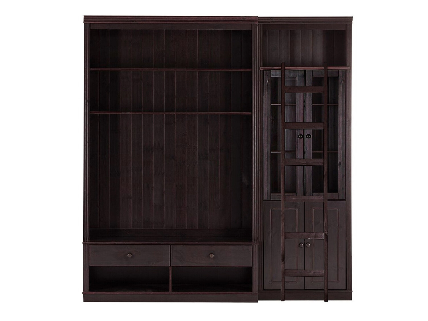 Комплект за хол Saltoro 125 (Тъмнокафяв)