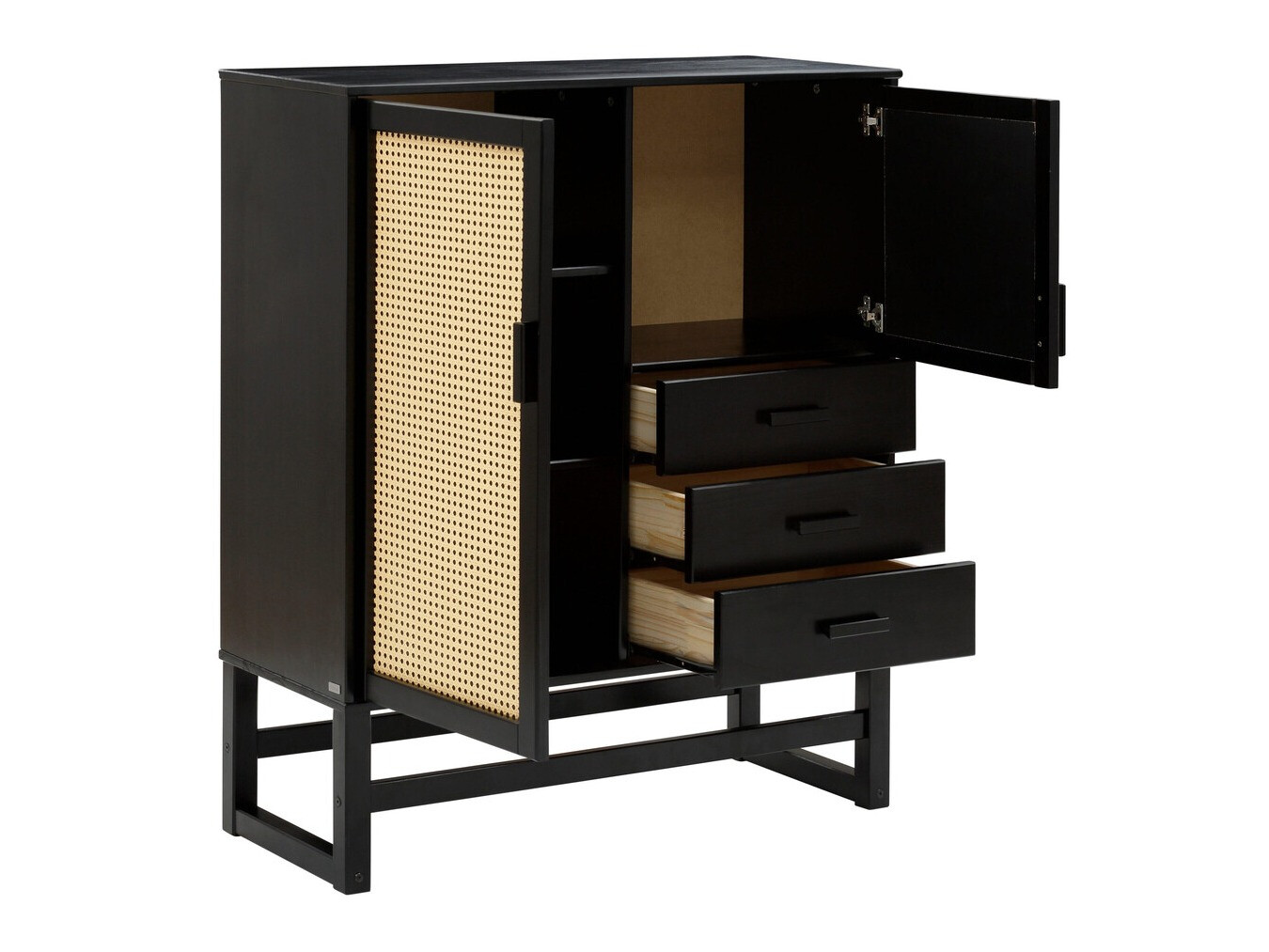 Скрин Nucalu 104 (Черен + Светлокафяво)