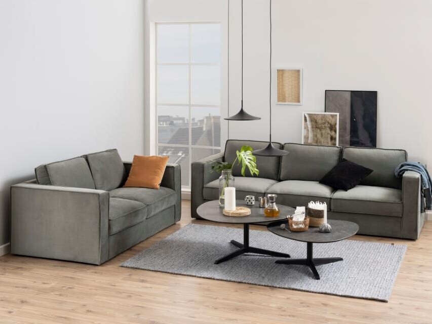 Масичка за кафе Norsica 293 (Тъмно сив + Черен)