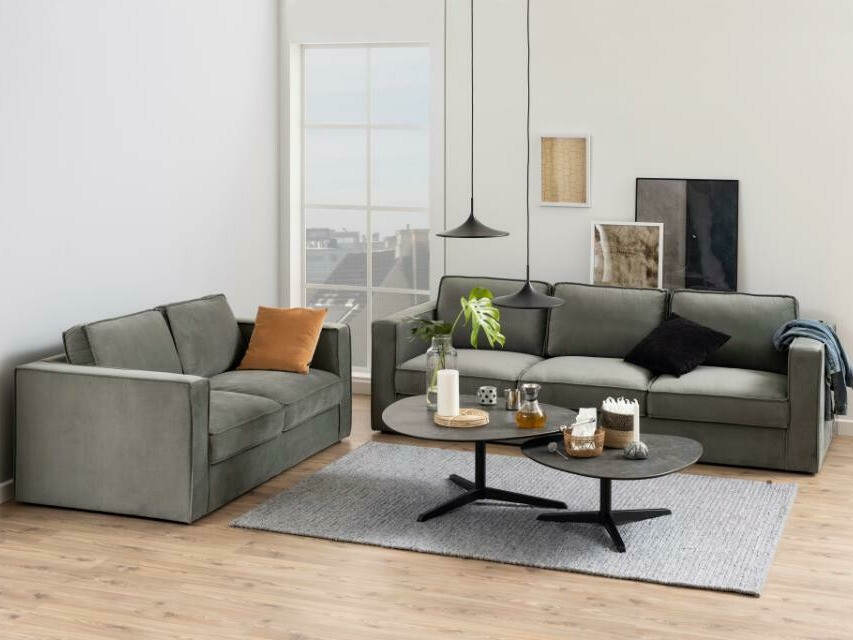 Масичка за кафе Norsica 480 (Черен + Тъмно сив)