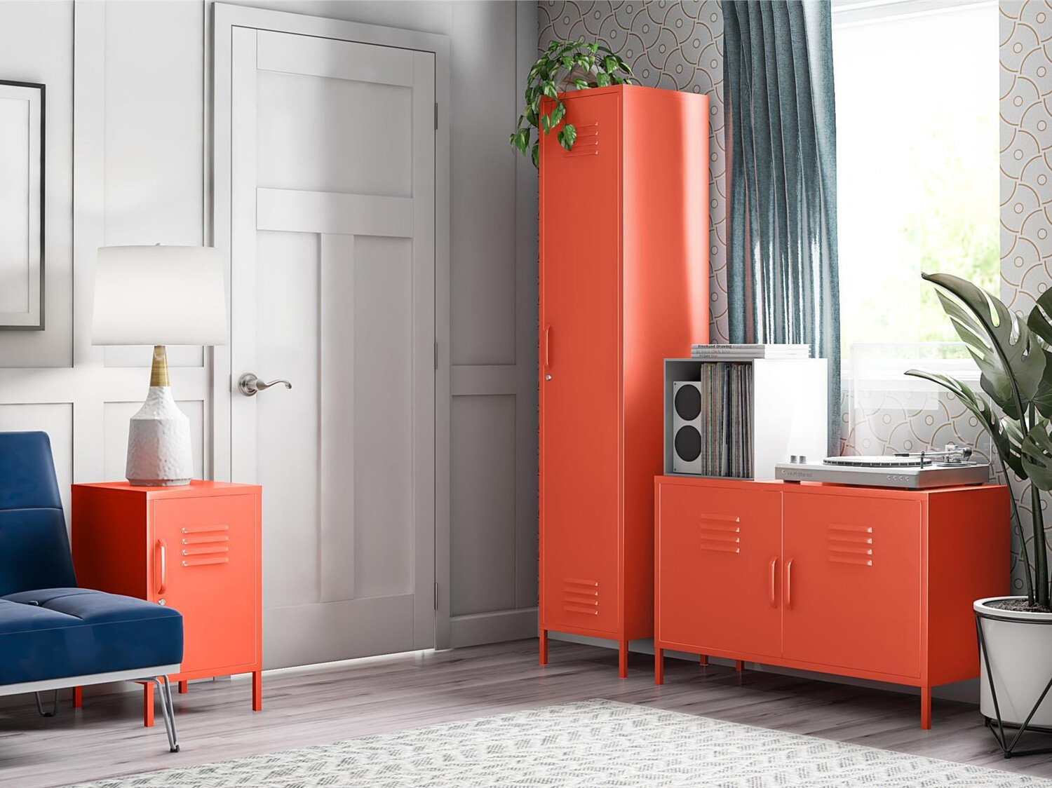 Шкаф Novogratz Sersoni 100 (Оранжев)