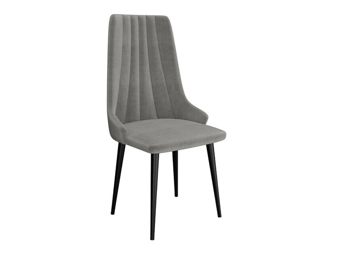 Маса и столове за трапезария Racine 135 (Черен гланц + Бял гланц)