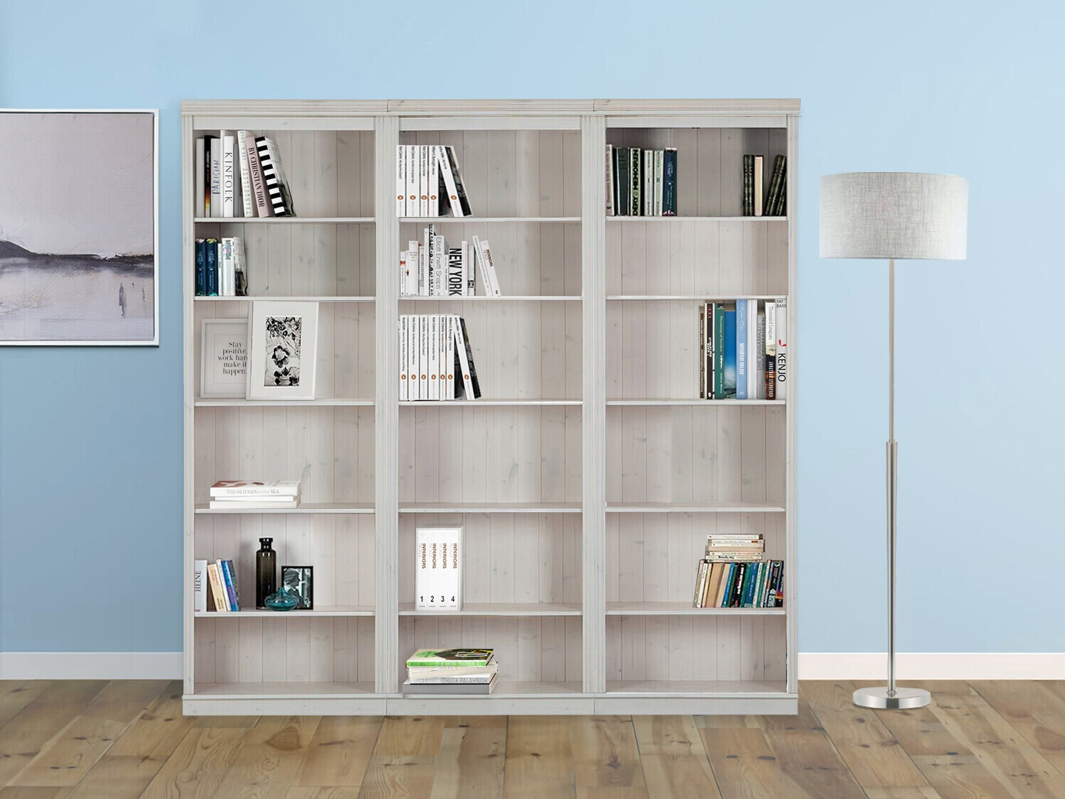 Комплект етажерки Saltoro 110 (Бял)