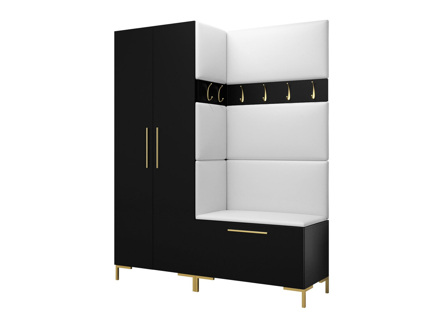 Комплект за антре Nomal I (Черен)