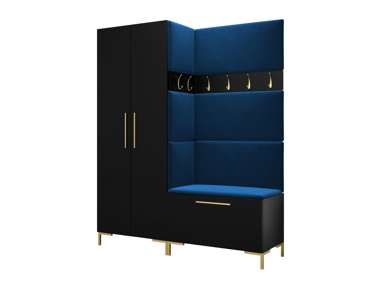 Комплект за антре Nomal I (Черен)