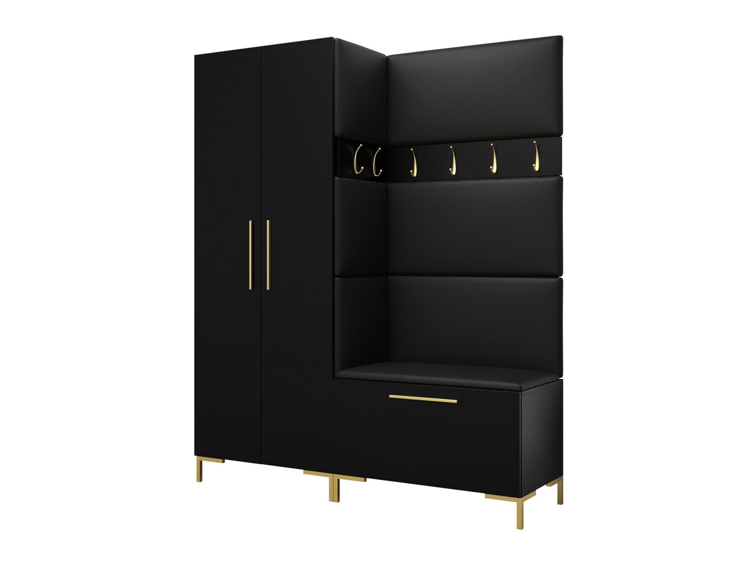 Комплект за антре Nomal I (Черен)