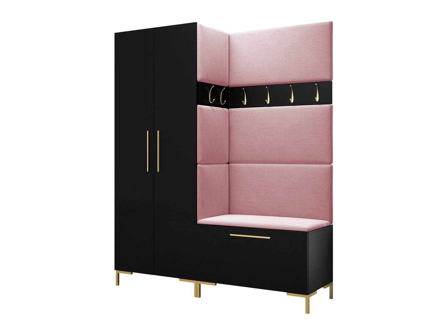 Комплект за антре Nomal I (Черен)