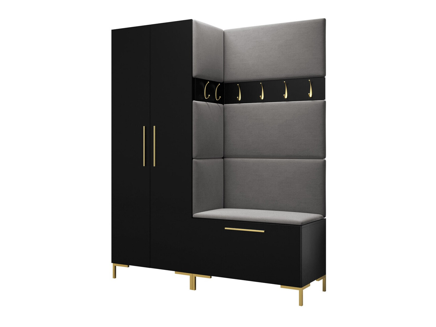 Комплект за антре Nomal I (Черен)