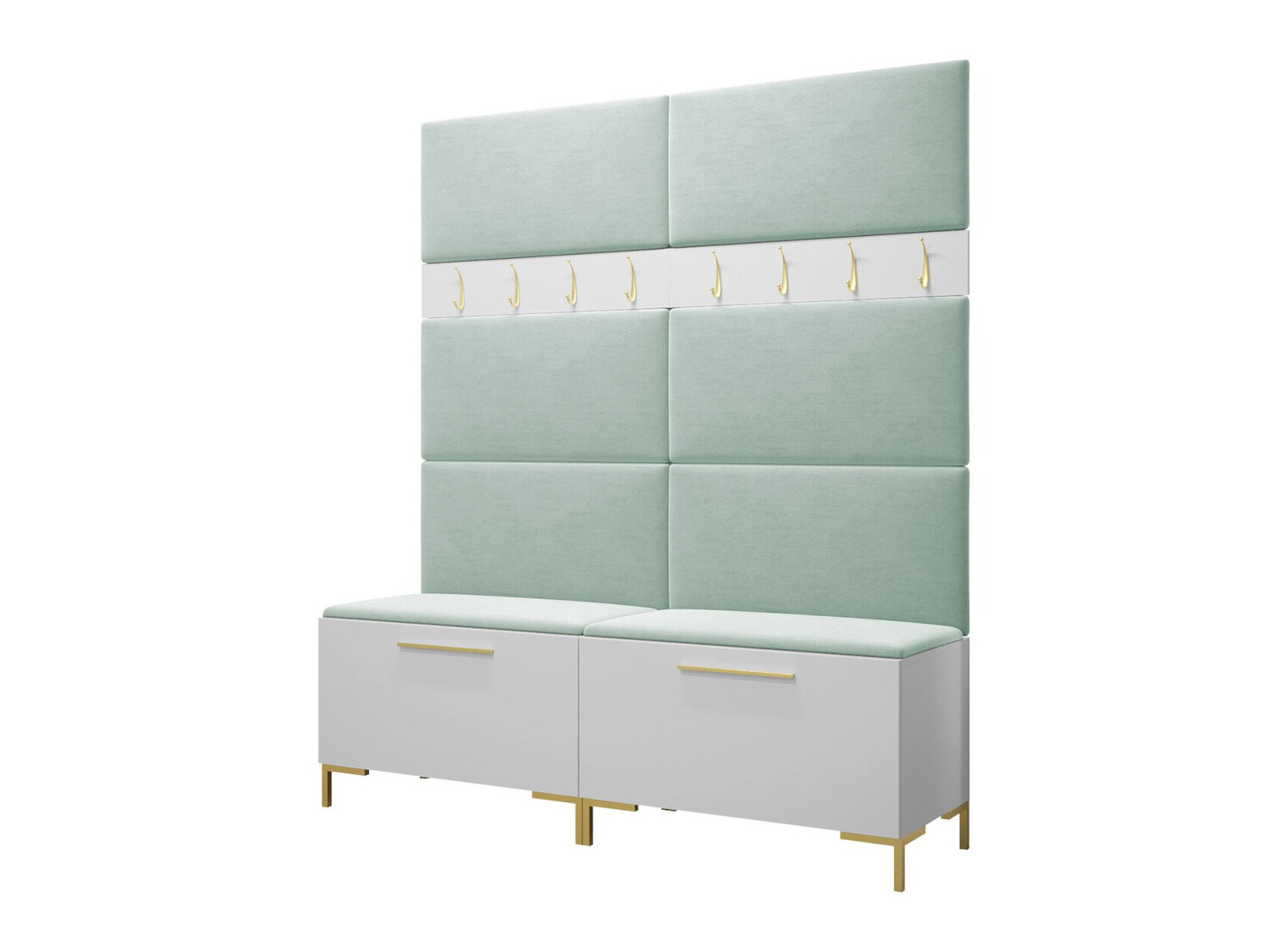 Комплект за антре Nomal II (Бял)