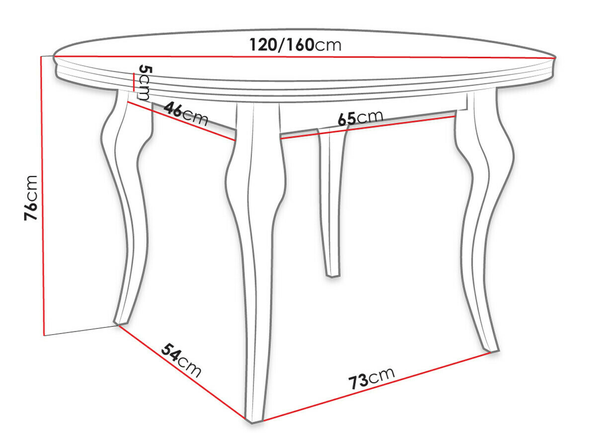 Маса и столове за трапезария Racine 138 (Бял гланц + Magic Velvet 2250)
