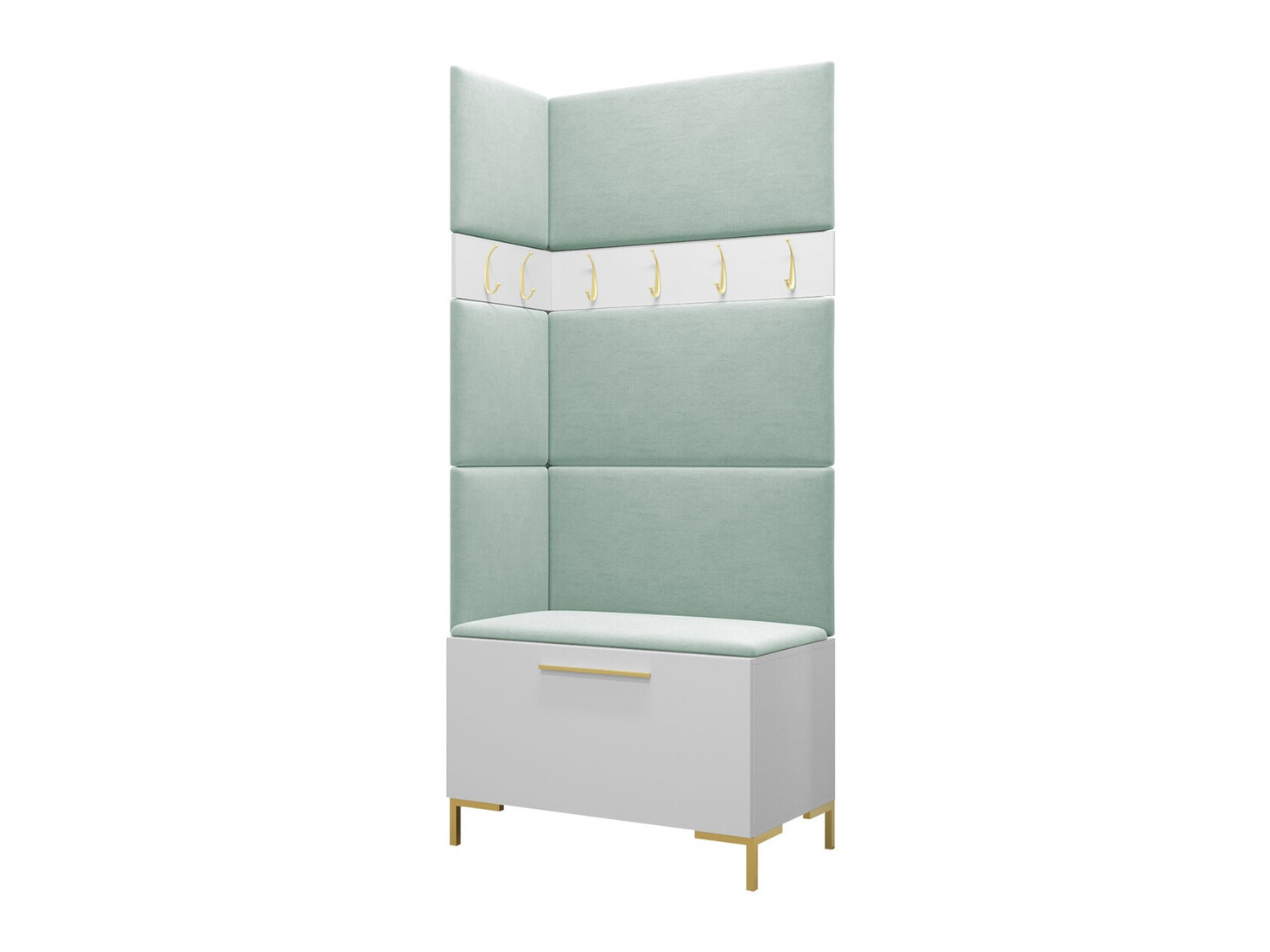 Комплект за антре Nomal IV (Бял)