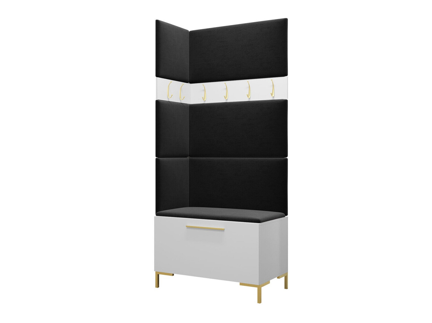 Комплект за антре Nomal IV (Бял)