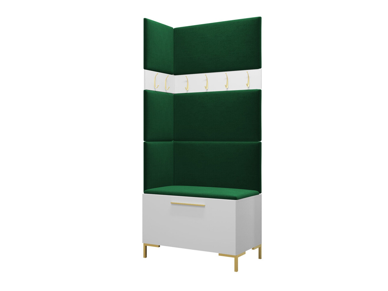 Комплект за антре Nomal IV (Бял)