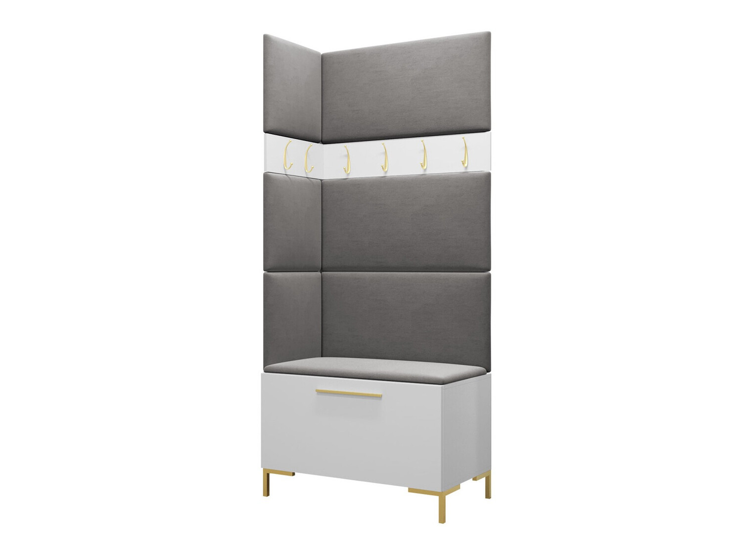 Комплект за антре Nomal IV (Бял)