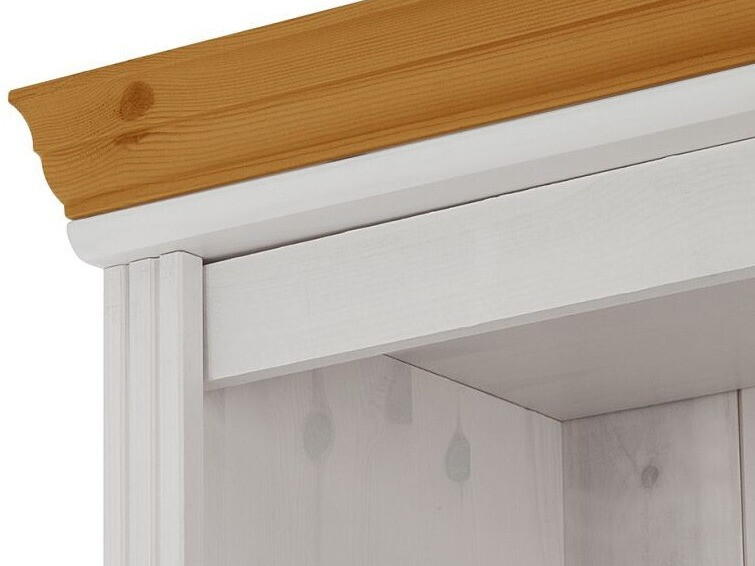 Комплект за хол Saltoro 106 (Бял + Меден дъб)