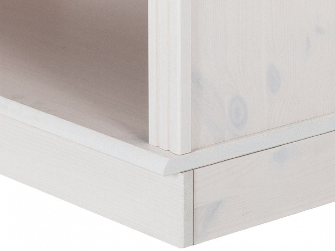 Комплект за хол Saltoro 106 (Бял + Меден дъб)