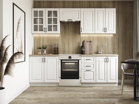 Комплект за кухня Houston 1877 (Бял)