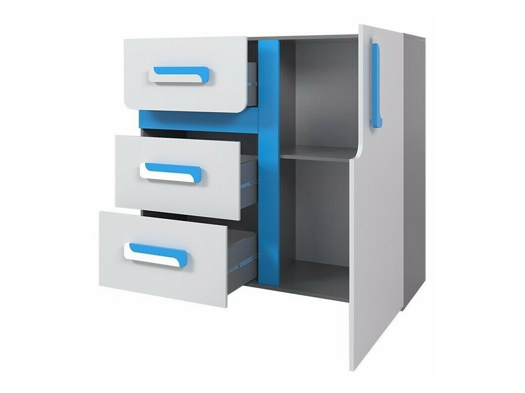 Скрин Levtala 108 (Светъл дъб + Бял)