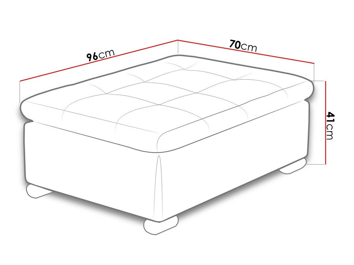Тапицирана пейка Comfivo Gemma I (Soft 066 + Lawa 02)