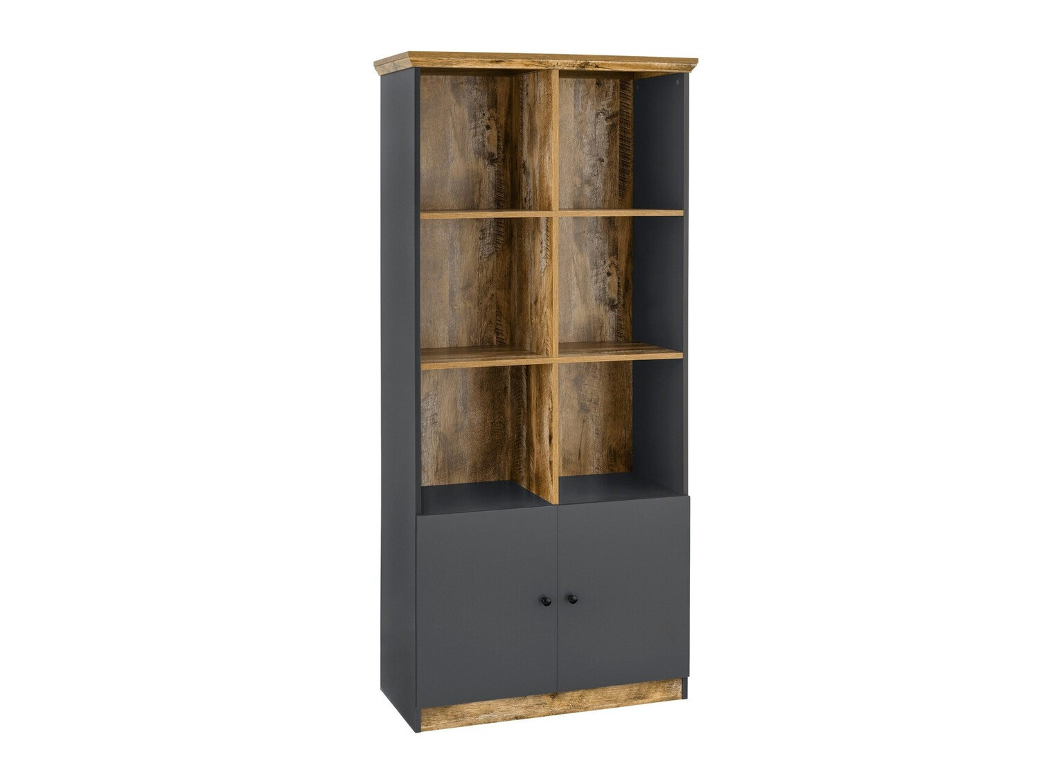 Етажерка Felmave 101 (Сив + Дъб)