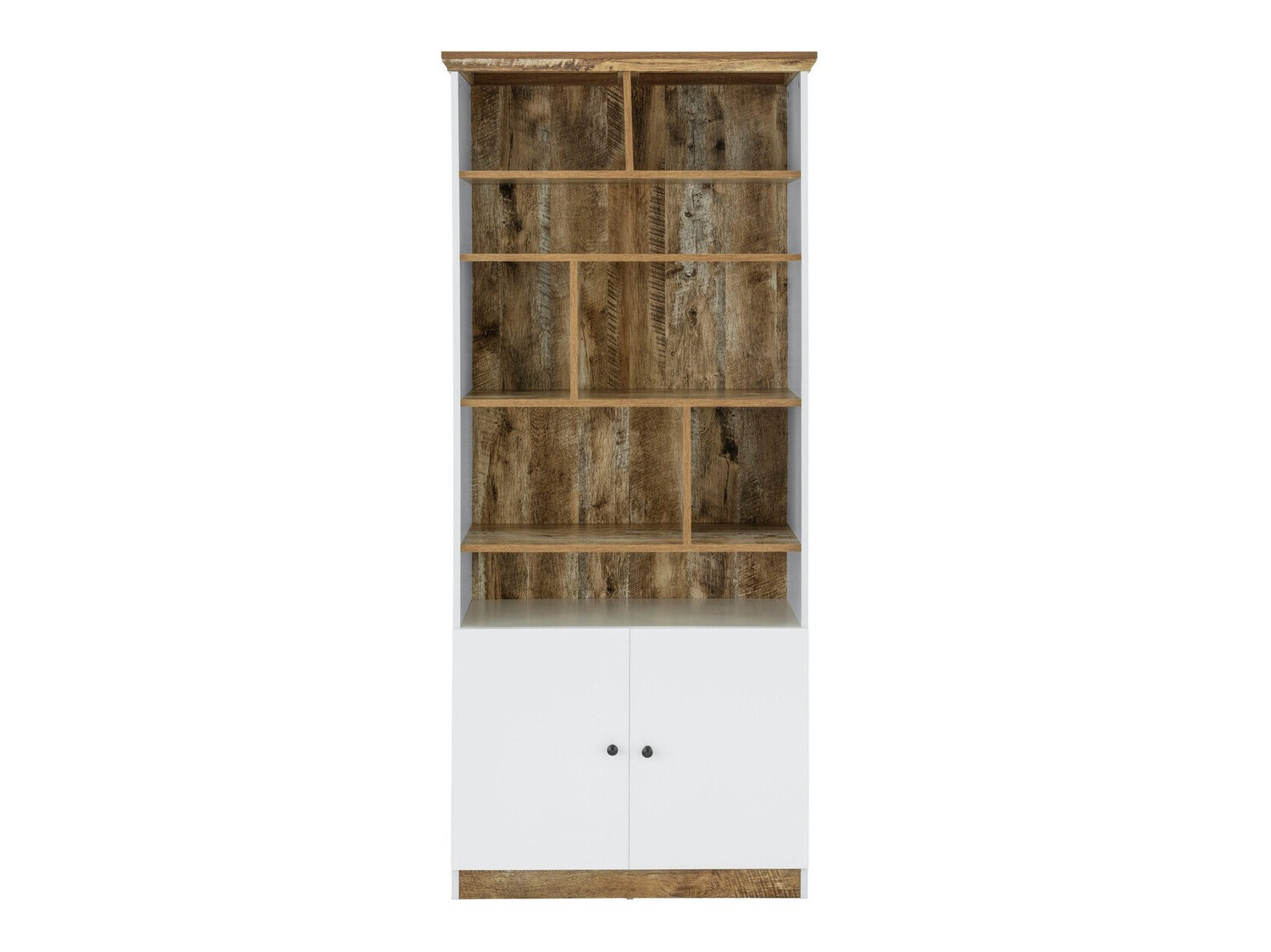 Етажерка Felmave 104 (Бял + Дъб)